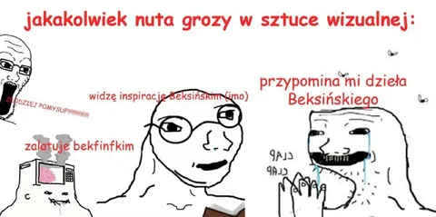Beksiński w każdej grozie