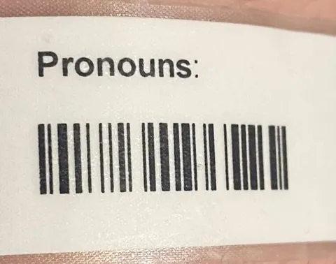 Barcode Pronouns