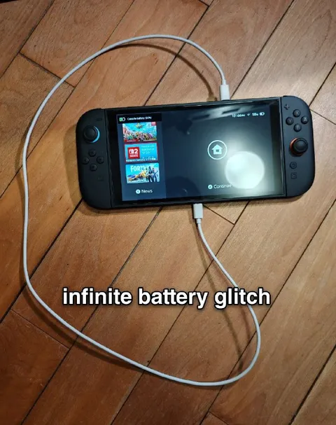 Infinite Battery Glitch