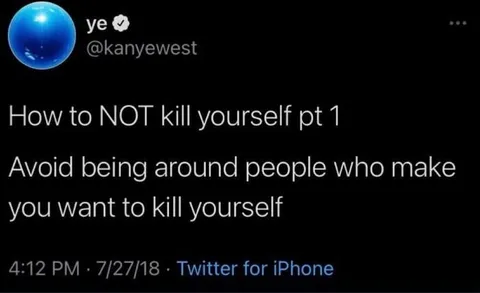 How to Not Kill Yourself