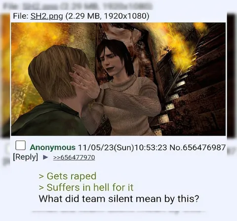 Silent Hill 2 Moral Confusion