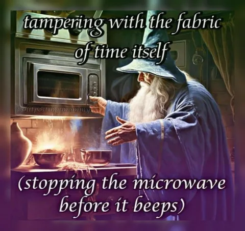 Gandalf Stops the Microwave