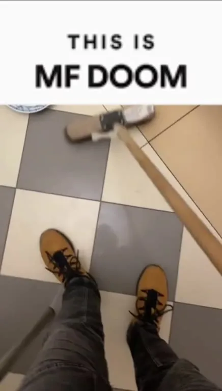This Is MF DOOM Cleaning