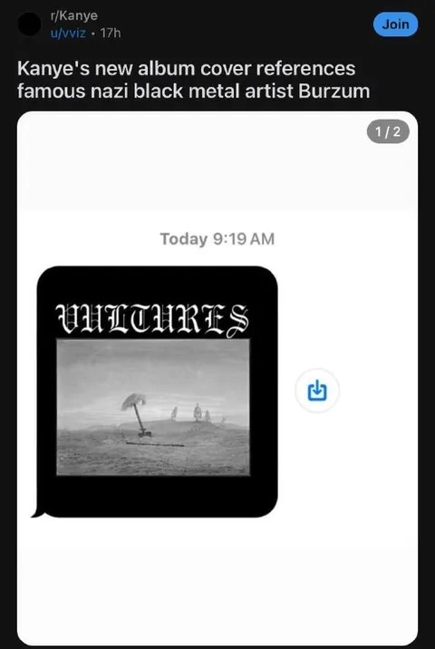 Kanye Album Cover References Burzum