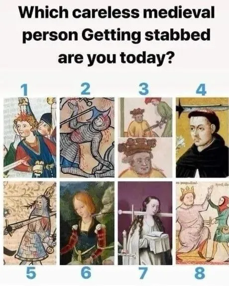 Which Medieval Stabbing Are You?