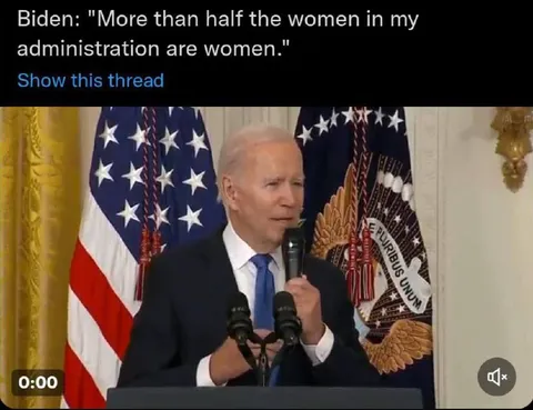 Biden's Obvious Women Statement
