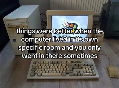 Old Computer Room Nostalgia