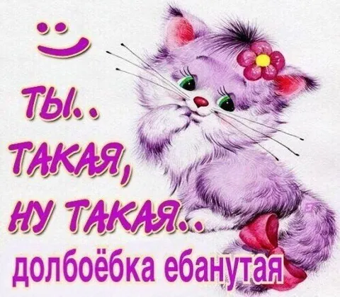Ты такая долбоёбка ебанутая