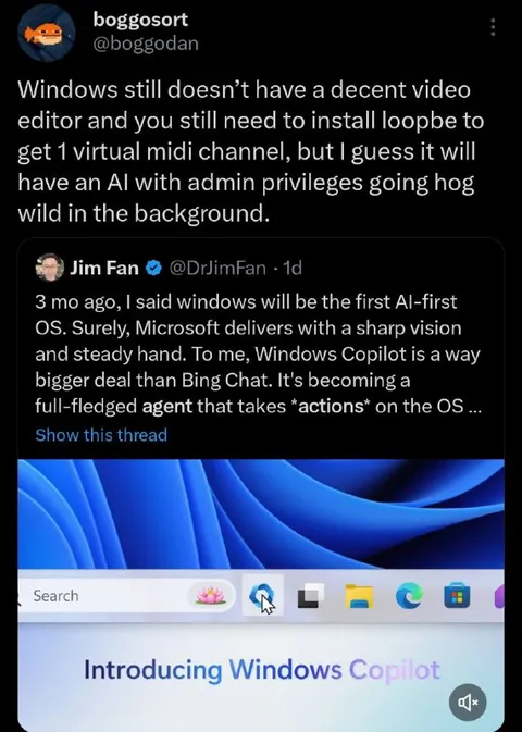 Windows Copilot Gets Admin Privileges