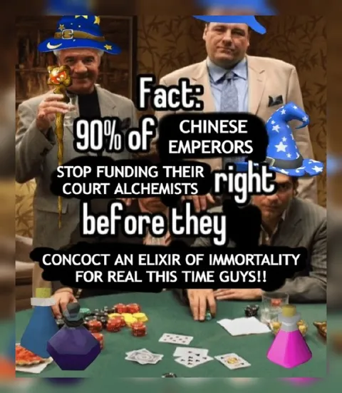Chinese Emperors and Court Alchemists