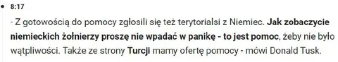 Niemieccy żołnierze oferują pomoc