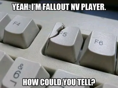 Fallout NV Player Keyboard