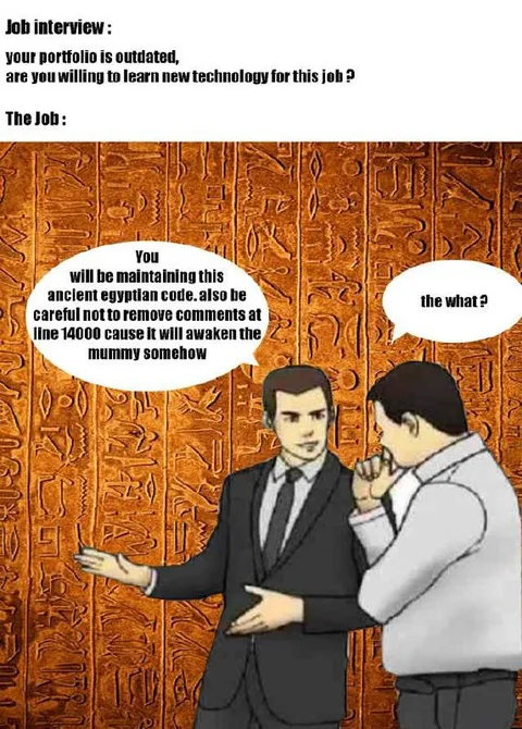 Ancient Egyptian Code Job Interview