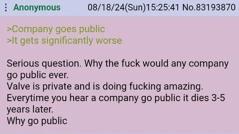 Why Go Public
