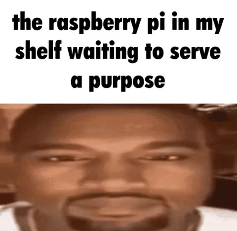 Raspberry Pi Waiting for Purpose