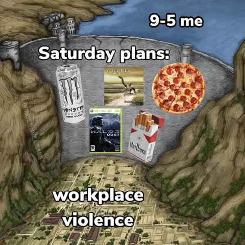 9-5 Me Saturday Plans