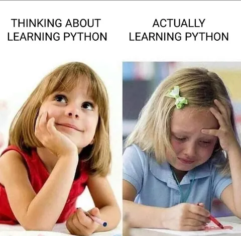 Thinking About Learning Python vs Actually Learning Python