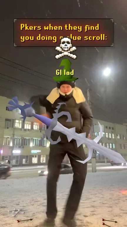 Pkers Find a Clue Scroll