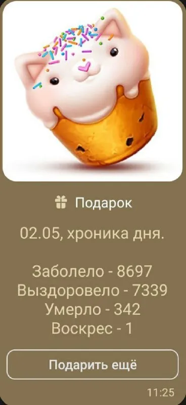 Хроника дня в подарке