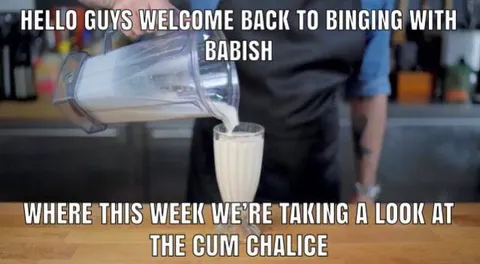 Binging with Babish Cum Chalice