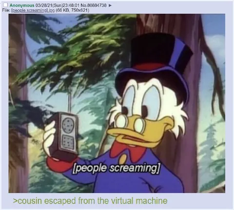 Cousin Escaped the Virtual Machine
