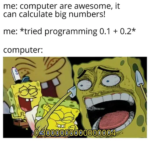 Computer Cannot Handle Floating Point