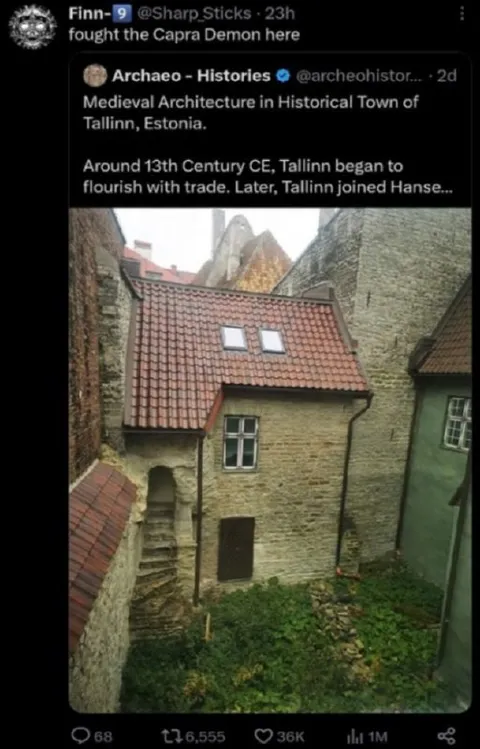 Capra Demon in Medieval Tallinn