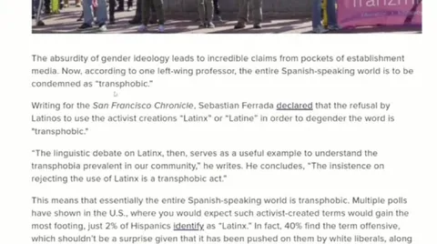 The Entire Spanish-Speaking World Is Transphobic