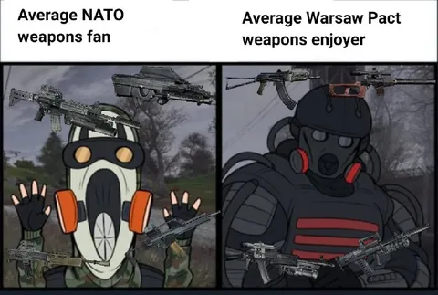 NATO Fan vs Warsaw Pact Enjoyer
