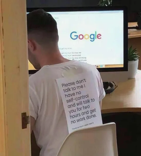 Please Don't Talk to Me