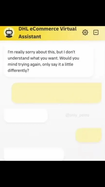 DHL Bot Gets Forgiven