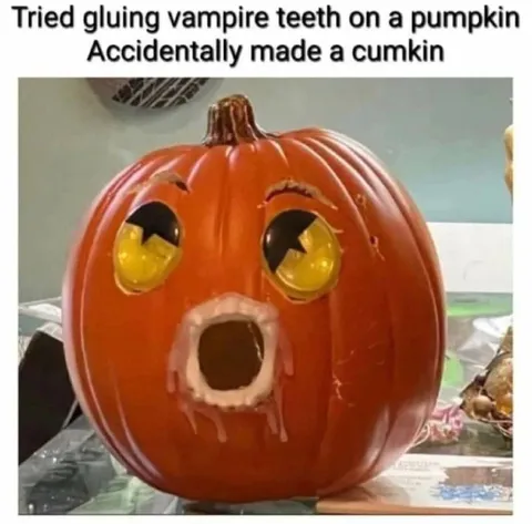 Accidental Cumkin Pumpkin