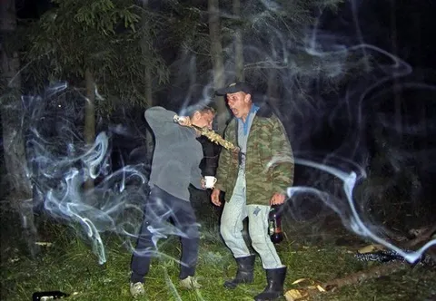 Странная встреча в лесу