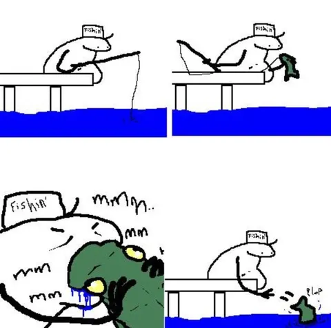 Rat Goes Fishing
