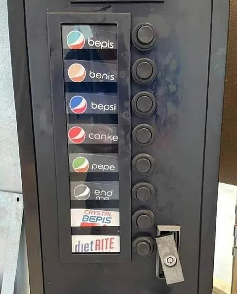 Cursed Pepsi Vending Machine