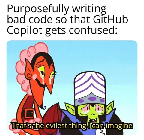 Confusing GitHub Copilot with Bad Code