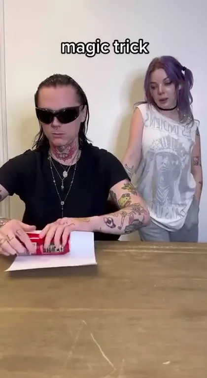 Magic Trick Shirt Reveal