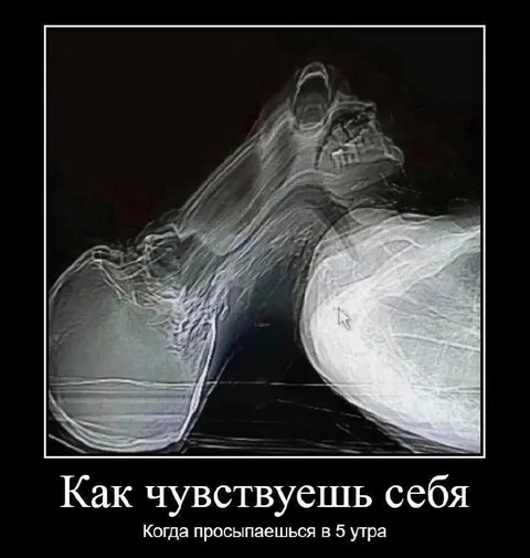 Как чувствуешь себя утром
