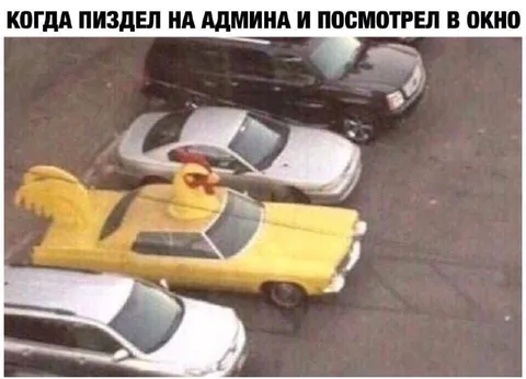 Когда пиздел на админа