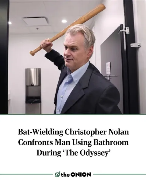 Bat-Wielding Christopher Nolan