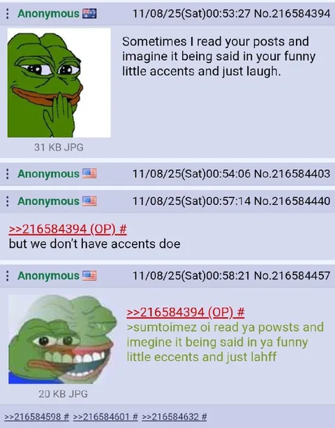 Funny Little Accents