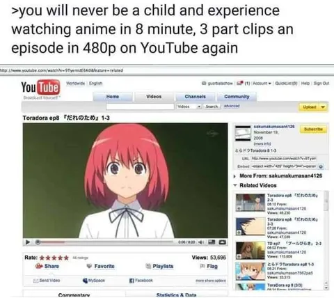 Watching Anime in 8-Minute Clips