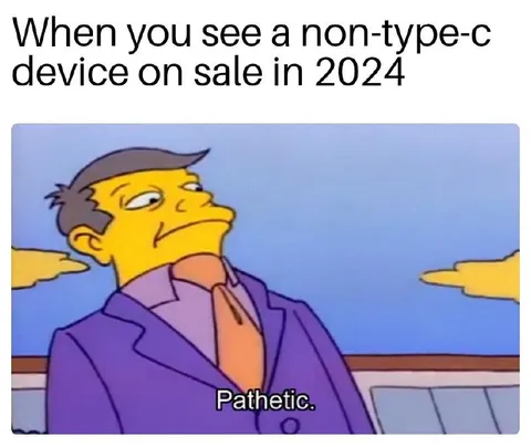 Non-USB-C Device in 2024