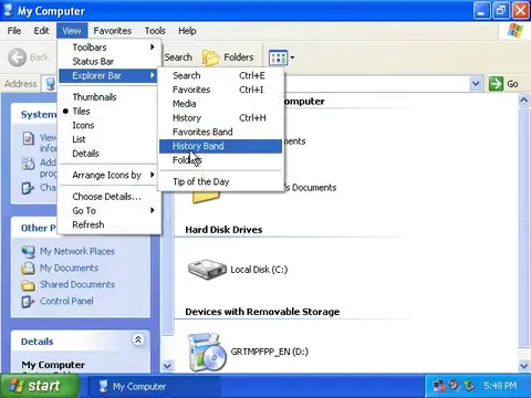 Windows XP Crashes to Bliss