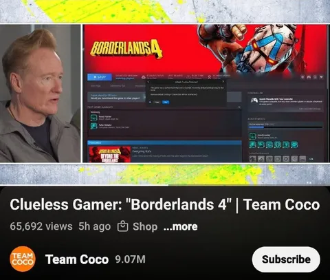Conan Watches Borderlands 4 Crash
