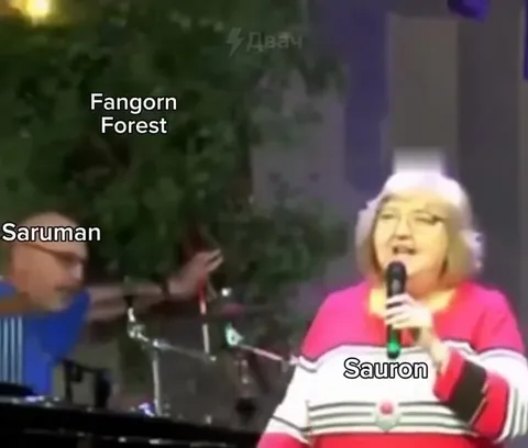 Sauron Sings in Fangorn Forest