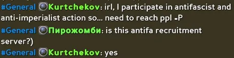 Accidental Antifa Recruitment Server