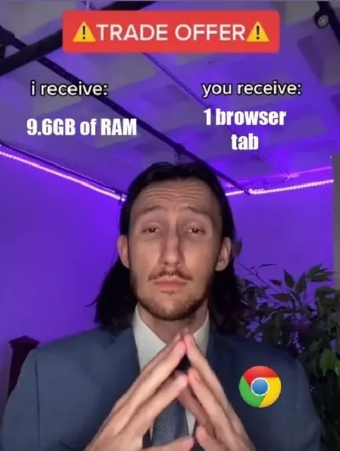 Trade Offer: RAM for Browser Tab