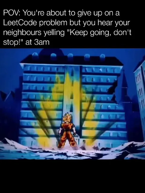 Goku Gets Motivated at 3AM
