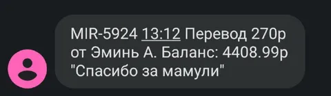 Спасибо за мамули